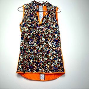 &Swingdish athletic sleeveless fun colored bod bright top shirt golf tennis